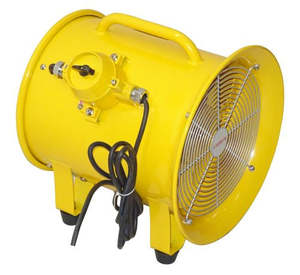 Portable Ventilation Fan: Almax 300mm Explosion Proof Ventilation Fan - Removes Solvent Borne Fumes