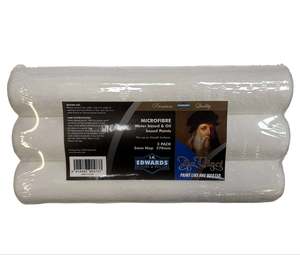 Roller Sleeves Rollers Accessories: Da Vinci Fine Finish 270mm x 5mm Microfibre Roller Sleeves - 3 Pack