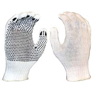 Free Stuff: Knitted Polycotton Gloves - With Grip Dots