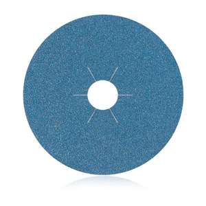 Frontpage: Smirdex 115mm x 22mm Zirconia Fiber Discs - 36grit, 25 pack