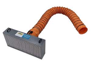 Frontpage: Complete Portable Overspray Ventilation System - Filter Box - Fan - Ducting