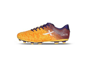 Football: Vector X Ignite Football Shoes for Men’s (Yellow-Purple)