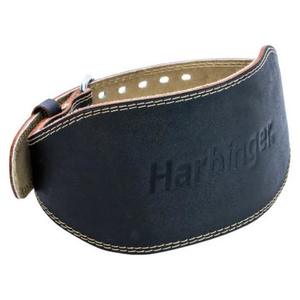 Harbinger 6" Padded Leather Lifting Belt(Black)