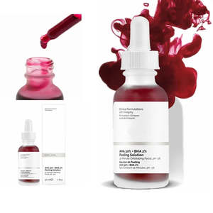New Collection: 30ml AHA 30% + BHA 2% Face Peeling Solution: Skin Care Serum