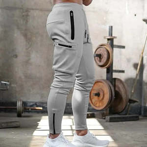 Mens Clothing: Sports Pants Multi-pocket Zipper Men