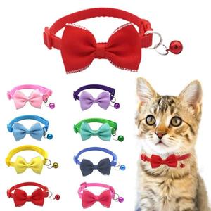 Pet Supplies: Bow and Bell Pet Collar