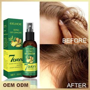 Hair Care: Ginger Hair Growth Serum Sprayer Hair Regrowth