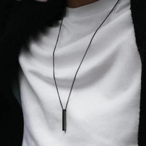 Jewelry Watches: Rectangle Pendant Necklace
