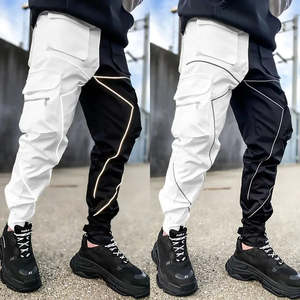 Mens Pants: Reflective Cargo Pants