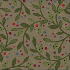 Bonnie Sullivan: Bonnies Butterflies~flannel~vines tan