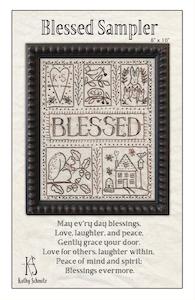 Kathy Schmitz: Kathy Schmitz - "Blessed Sampler" Pattern