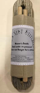 Hares Nest Stitchery: Hare's Nest Stitchery ~Weaver's Paddle