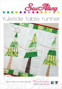 Yuletide table runner-  pattern - Claire Turpin