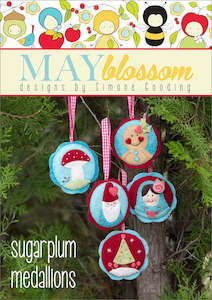 May Blossom: May Blossom "Sugar Plum Medallions" pattern by Simone Gooding