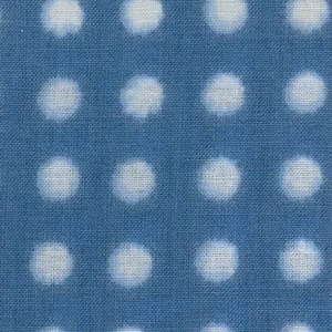 Japanese Designs: Sakuru~Blue & white dots~ Japanese fabric