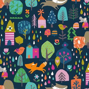 Clearout: Walk in the Woods~Forest on Blue