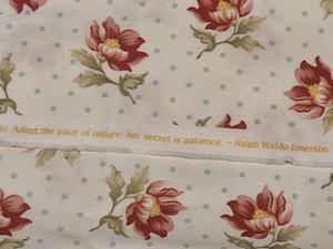 Serendipity Crystal~ 3 Sisters ~Selvedge