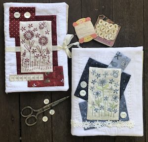 Gail Pan: Gail Pan~Garden Stitches~notebook cover & sewing folder pattern
