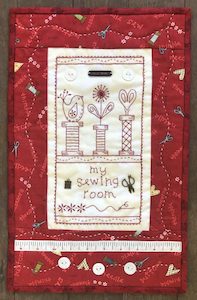 Gail Pan: Gail Pan~My Sewing Room~ Wall hanging & folder pattern