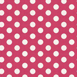 Tilda ~ Medium Dots Red