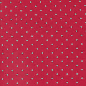 My Summer House ~Aqua dots on Red