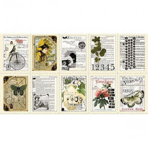 Panels: Art Journal~Flower Press Patch Panel