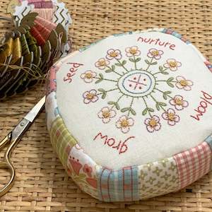 Blume Grow: The Birdhouse Blooming Lovely Pincushion Pattern ~ Blume & Grow