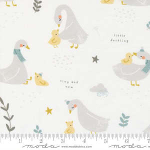 Little Ducklings Cloth Paper: Little Ducklings ~Paper + Cloth~white
