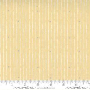 Little Ducklings ~Paper + Cloth~ stripes & stars~ mustard