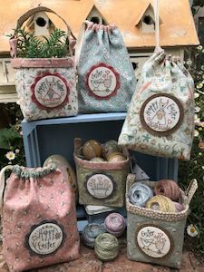 Hatched & Patched ~Happy Easter Bags & Baskets~ pattern