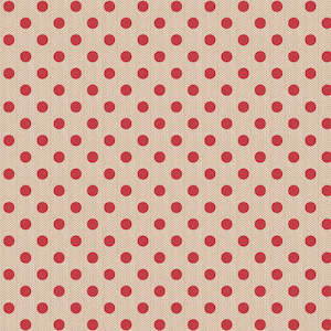 End Of Bolts: Tilda "Creating Memories" Winter ~ Polkadot~Red
