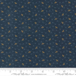 Reproduction Fabrics: "Fluttering Leaves"~Petals - Blue Spruce