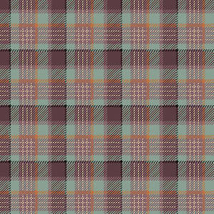 Laundry Basket Practical Magic~Concord plaid~Foliage