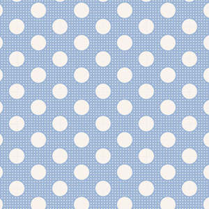 Tilda ~ Medium Dots Blue