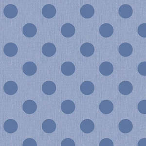 Tilda Dots: Tilda Chambray Dots ~Cornflower