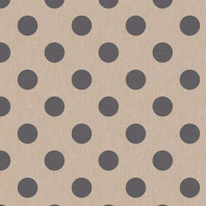 Tilda Dots: Tilda Chambray Dots ~Charcoal