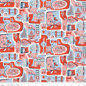 Liberty Fabrics -London Bouquet ~ Charming City B