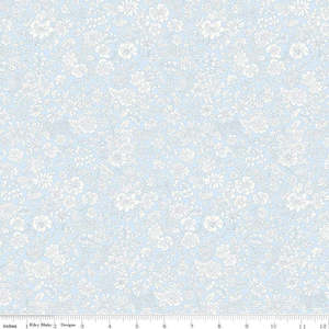 Liberty Fabrics - Emily Belle~ Neutrals -Pale Sky