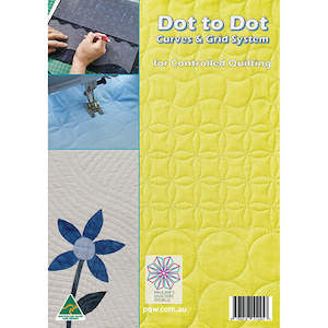 Haberdashery: Pauline' s Quilter's World~ Quilt As You Go ~ Dot to Dot curved template
