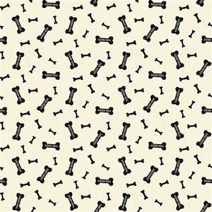 Clearout: A Dog's Life- Good Dog Bones~ cream