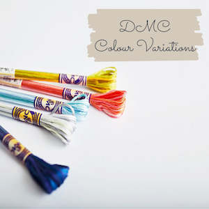 Dmc: DMC Threads~ Mouline Colour Variations