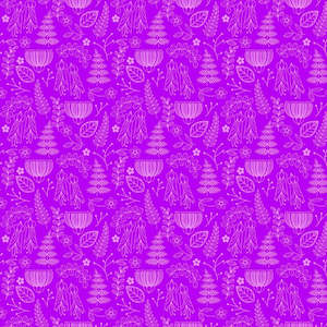 New Zealand Themed Fabrics: Summer Garden~ Outline