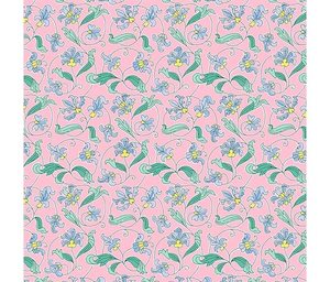 Liberty Fabrics - London Parks~Park Gates B~Pink