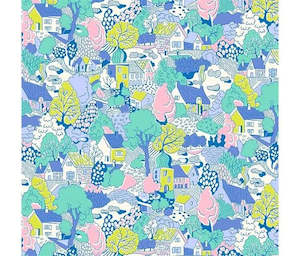 Liberty Fabrics - London Parks~Heath View B~Pastel