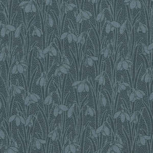 Liberty Fabrics -Snowdrop Spot~ Smoked Glass