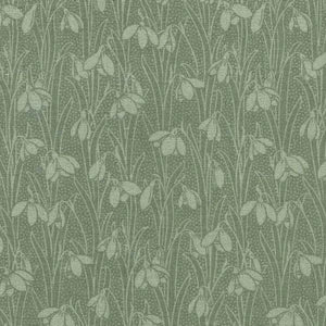 Liberty Fabrics Snowdrop Spot: Liberty Fabrics -Snowdrop Spot~ Lichen