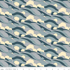 Liberty Fabrics - Woodland Walk~Misty Morning Hillside A