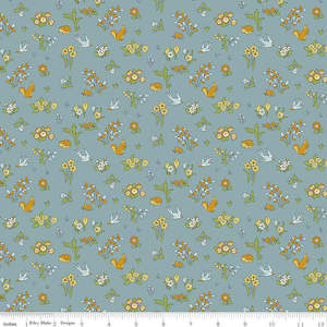 Liberty Fabrics - Woodland Walk~Misty Morning Forest Friends A
