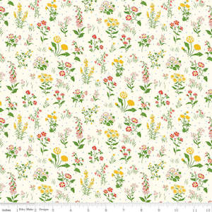 Liberty Fabrics - Woodland Walk~Hillside Adventure Autumn Meadow B