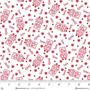 Gail Pan~Redberry Lane~ House of Love Toss~ White